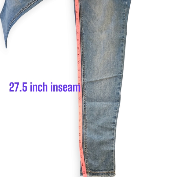Rue 21 denim jeggings size 0 - Picture 3 of 3